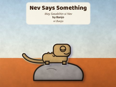 Nev Says Something cover
