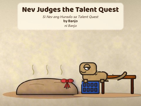Nev Judges the Talent Quest cover